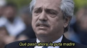 Alberto habló del meme “Qué pasó ahora, la p...”
