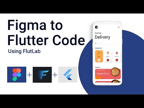 How To Convert Figma To Flutter | FlutLab easy export to flutter Code
