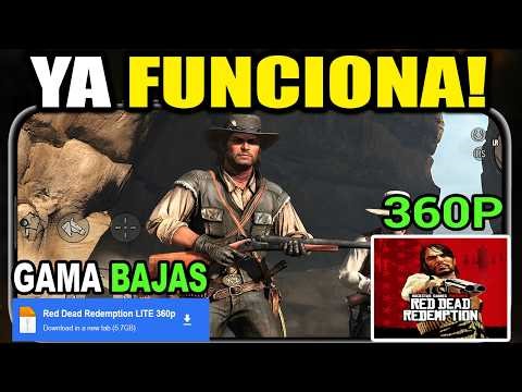 RED DEAD REDEMPTION LITE 360p OPTIMIZADO PARA ANDROID GAMA BAJA! | REVIEW y MAS!