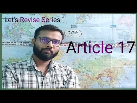 Know your right : Abolition of Untouchability