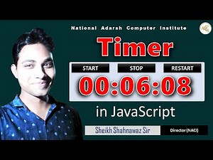 How to make timer in #JavaScript