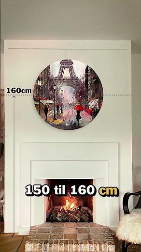 Den PERFEKTE høyden for å henge opp bilder