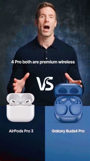 AirPods Pro 3 vs Galaxy Buds 4 Pro — The Premium Earbud Battle 🎧⚡