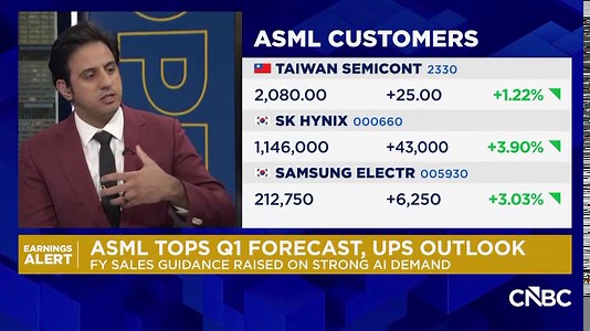 ASML raises 2026 guidance — here's what is driving the Dutch chip giant's performance