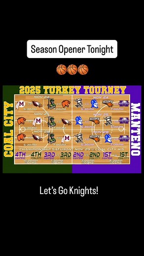 Our boys kick off the season opener tonight vs Peotone HS ar Manteno HS. Varsity 5:30pm and Sophs 7pm Go Knights! | IC Catholic Prep Basketball