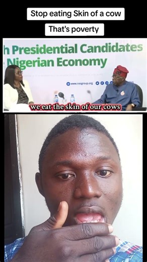 stop eating the skin of cow said by president Bola Ahmed tinibu #skin #cow #producer