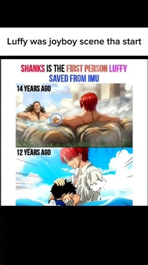 #one piece shanks save Luffy #onepiece #anime