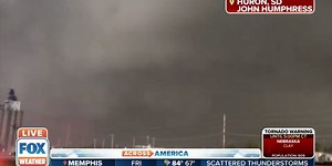 Angry sky in Huron, South Dakota during storm  | Latest Weather Clips | FOX Weather