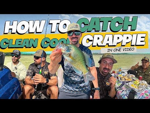 How to Catch, Clean & Cook Crappie | Fishing in Lake Casa Blanca