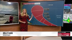 Erin Strengthens; Likely Will Be A Hurricane Today