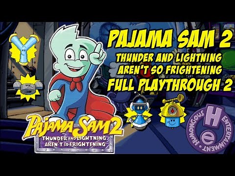 Pajama Sam 2: Thunder and Lightning Aren't so Frightening | Full Game Walkthrough 2