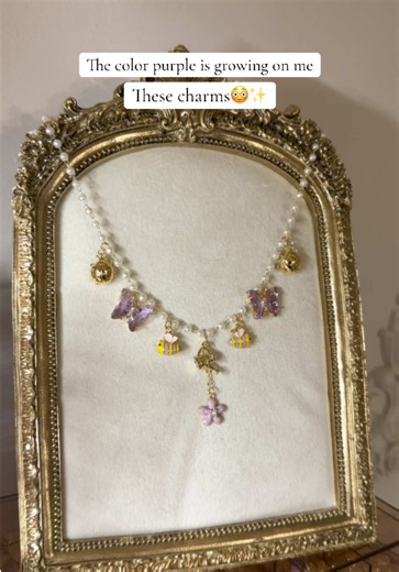 The ladybug charms open🤭 to reveal a beautiful gem. Wait till you see the next build 👀 #charm #jewelry #goldcharms #charmjewelry #jewelrytok