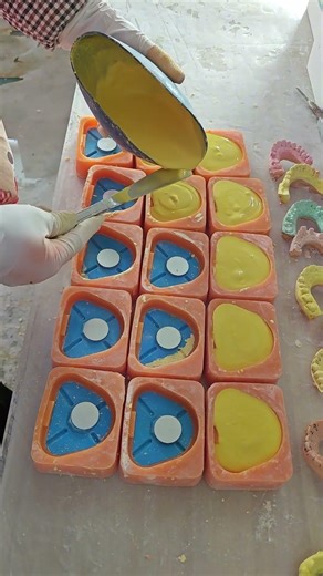 ASMR for your OCD #dentalartistry#satisfying#dentallab#modelbase