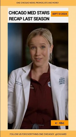Chicago Med Stars Recap Last Season #chicagomed
