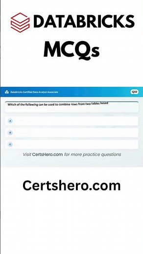 Databricks Certified Data Analyst Associate Practice Question: Databricks Data Analyst MCQs