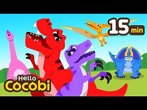 🦖 Tyrannosaurus Rex and more | +Compilation | T-Rex Songs | Kids Songs | Hello Cocobi