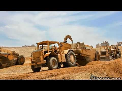 CAT 660B Scrapers Still Earning Their Keep