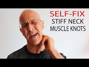 SELF-FIX STIFF NECK & MUSCLE KNOTS in 90 SECONDS! Dr. Mandell