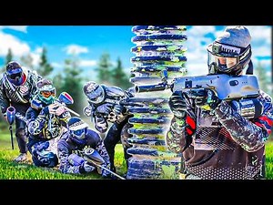I Took On 150 Players in this Huge Paintball Scenario