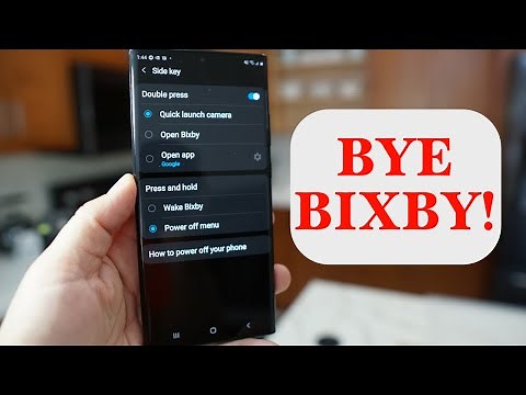 Samsung Galaxy Note 20/Note 20 Ultra 5G - How to Disable Bixby!