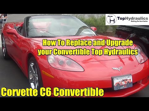 How to replace the Corvette C6 Convertible Hydraulic System