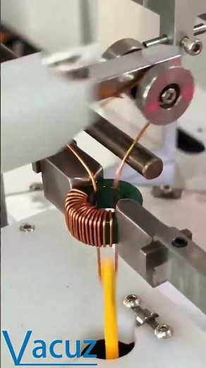 Vacuz Single Station Common Mode Toroidal Inductor Core Automatic Crochet Hook Winding Machine Price
