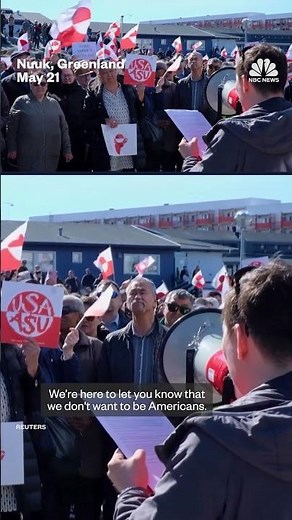 Protesters gather at new U.S. consulate in Greenland