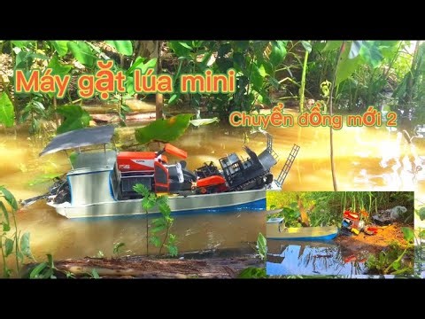 Nhật chế tạo.com/ máy gặt lúa mini chuyển đồng 2