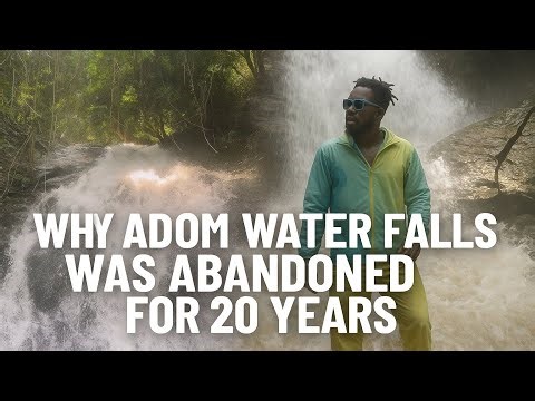 ADOM WATERFALLS !! Why it was kept sacred for 20 years - Taste Ghana By the Falls