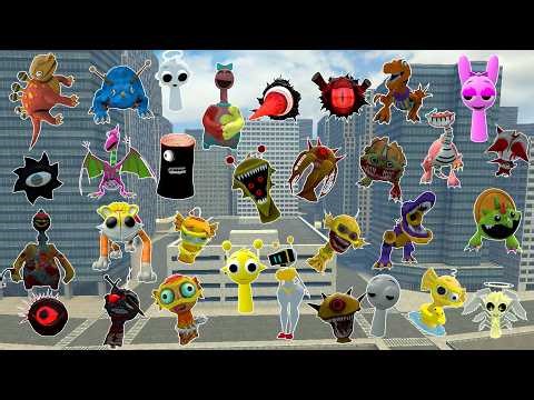 🏣 BIG CITY SPRUNKI MR SUN FUN COMPUTER MISS WENDA YELLOW PINKI COOL AS ICE SPARTAN KICKING IN GMOD !
