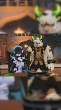 Genshin Impact | A Mysterious Stranger Joins the Table