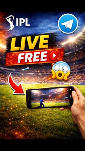 Watch IPL Live FREE on Telegram 😱 Step-by-Step Tutorial (2026 Updated) #ipl #live #ipllive #free
