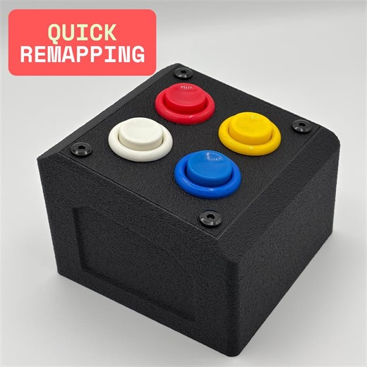 4 Buttons - Programmable MIDI or Keyboard Macro Controller - Etsy