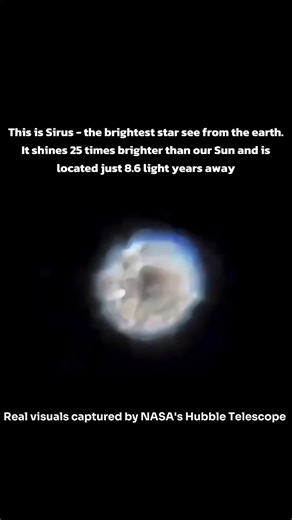 Sirius: The Brightest Star You’ve Ever Seen #Sirius #BrightestStar #Space #Astronomy