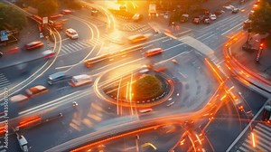 Effective Traffic Management Systems at City Intersections for Reduced Congestion and Improved Safety. Concept Traffic Management, City Intersections, Reduced Congestion, Improved Safety