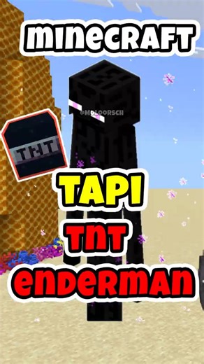 Minecraft But TNT Enderman-