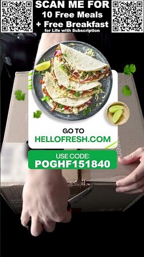 Make Dinner Easy with HelloFresh! 🍽️ Get 10 Free Meals + Free Breakfast! #AD