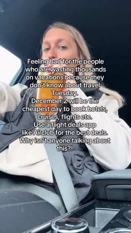 Don’t miss out on the best travel deals! Book your 2026 vacations on Travel Tuesday- December 2 for the cheapest deals. This is the Black Friday of travel. #airclubpartner #traveltuesdaydeals #traveltuesday #traveldeals #cheaptravel