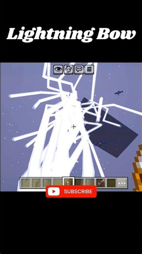Asli Lightning Bow?⚡#minecraft #shorts #viral