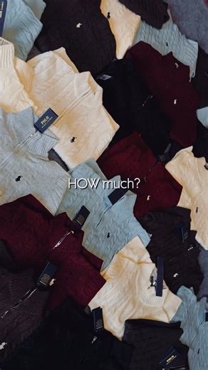 CLASSICO on Instagram: "20% OFF ‼️ Original Polo Ralph Lauren Sweaters. Make Your Winter Fashion with us🤝 M | L | XL ⚡ Inbox Now📩 #foryou #viralreels #viralinstagram #explorer #foryoupage"