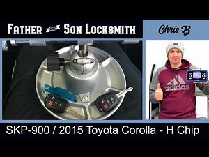 SKP-900 Make Key For 2015 Toyota Corolla H Chip