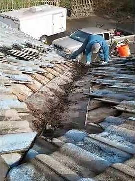 Tile Roof repair/ Valley cleaning