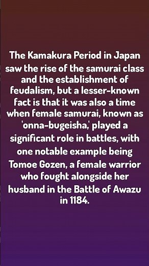 Japan History / The Kamakura Period in Japan saw the rise of the sam...