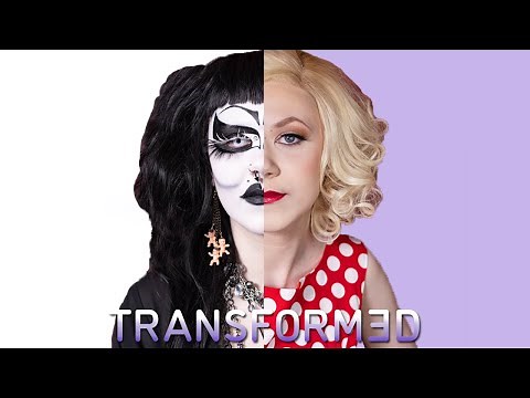 From Goth Drag Queen To 50's Pinup | TRANSFORMED