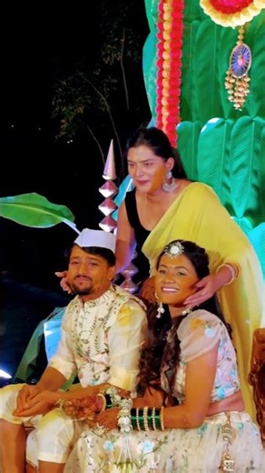 Halad Lagli || Marathi Wedding Dance Video || #viralshort #youtubeshorts #marathisong #ytshorts #1k