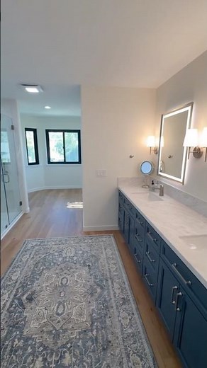 Bathroom Remodel Tour: Walk-In Shower, Soaker Tub & Double Vanity