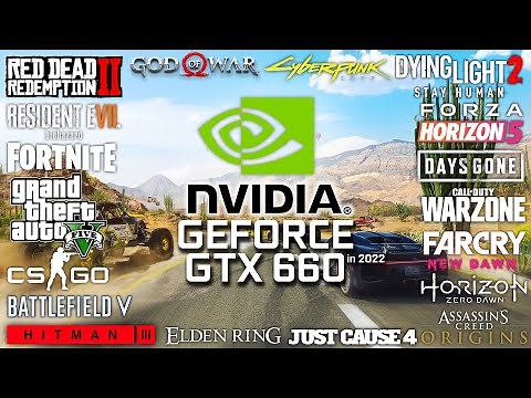 GeForce GTX 660 in 2022 - Test in 25 Games