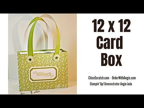 12 x 12 Card Box