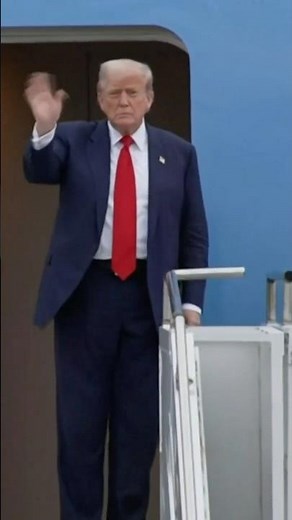 Trump Arrives in Scotland for Four-Day Visit