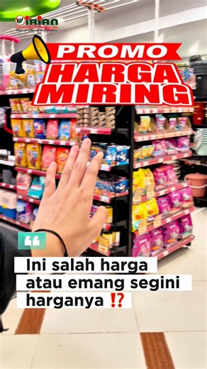IRIAN GROUP OFFICIAL on Instagram: "Harga Miring Mingguan udah tiba, bestie! ✨ Buat kamu yang nungguin waktu terbaik buat belanja, ini dia saatnya! Belanja puas, dompet tetap aman~ karena promo cuma berlaku 22 - 28 Desember 2025 di Irian Supermarket & Dept. Store cabang Aksara, Bahagia, Karya, Setiabudi & Siantar. Note: Max. Pembelian 2 pcs Irian belanja murah setiap hari~ #iriansupermarket #iriansupermarketdeptstore #iriangroup #promo #sumut #discount #medan #supermarket #murah #promomedan #dis